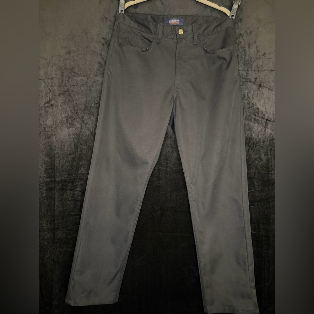 Daniel Cremieux Men's Black 5 pocket performance pants 32x30